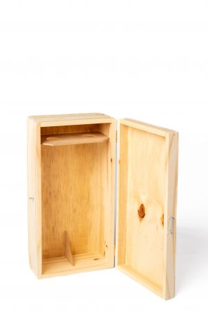 Caja De Pino Para 1,2 Y 3 Vinos